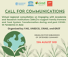 Call for Communications